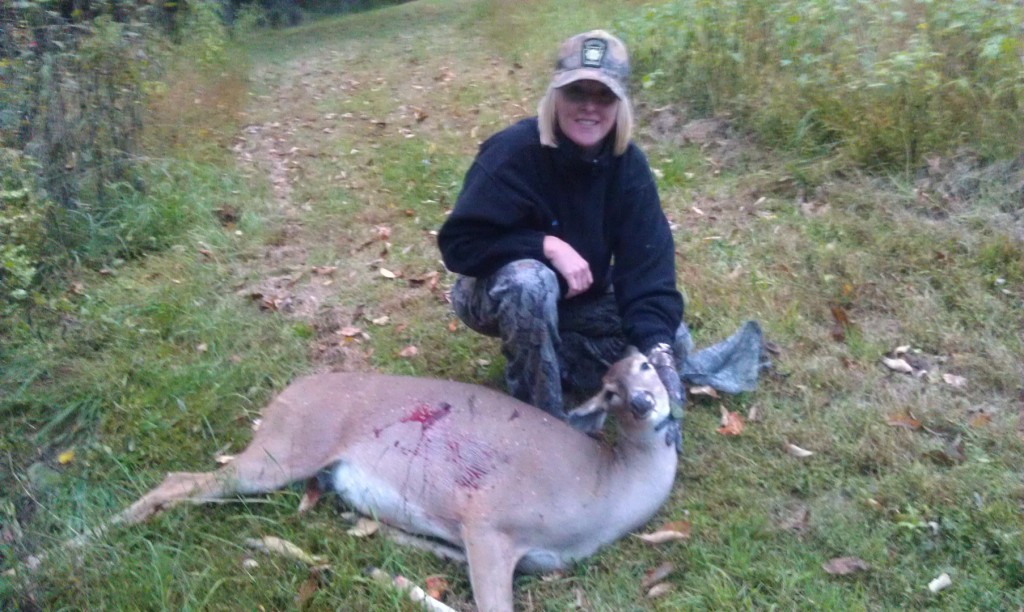 Kim Hicks first deer